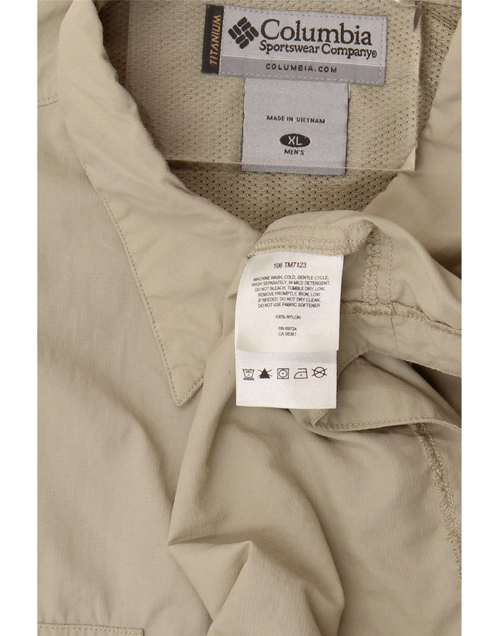 Columbia Chemise XL Homme Nylon Beige