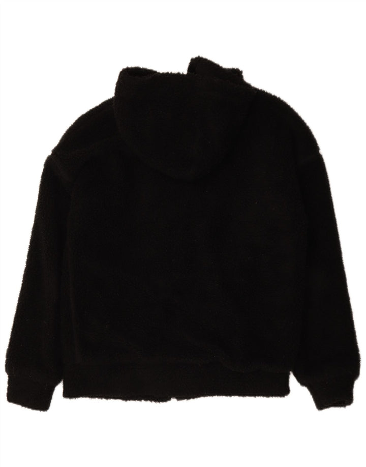 Mistral Veste polaire à capuche pour homme UK 38 Medium Noir Polyester