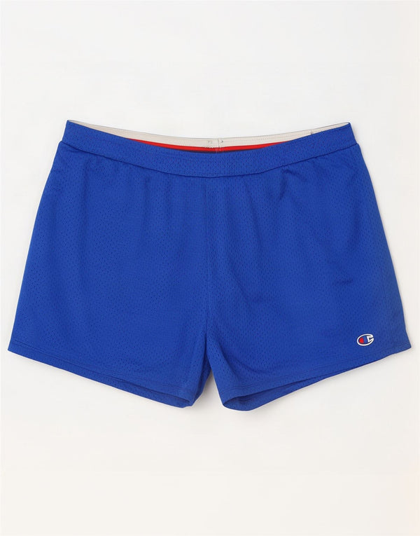 Champion Short de Sport Homme Grand Bleu Polyester