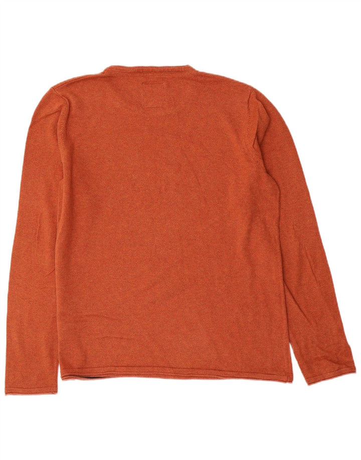 Fat Face Pull ras du cou pour homme en coton marron Taille L