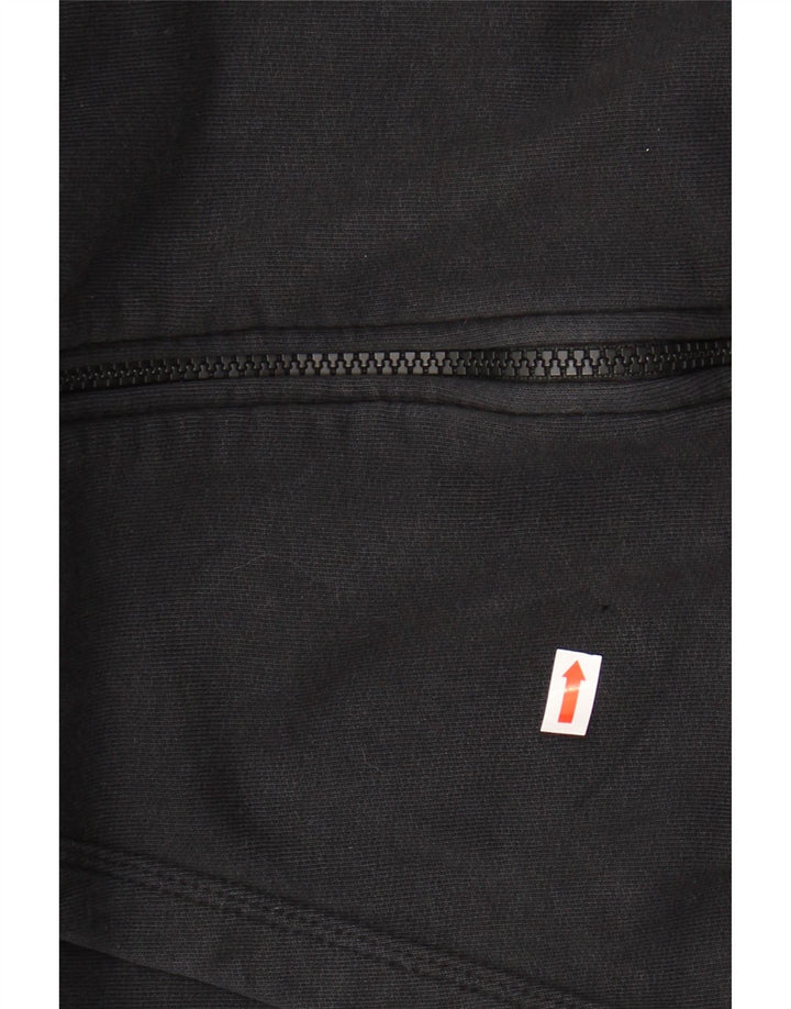 NIKE Pull à capuche zippé pour homme Noir moyen