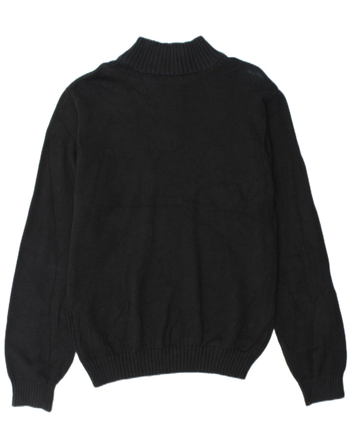 Izod Pull col zippé homme XL coton noir