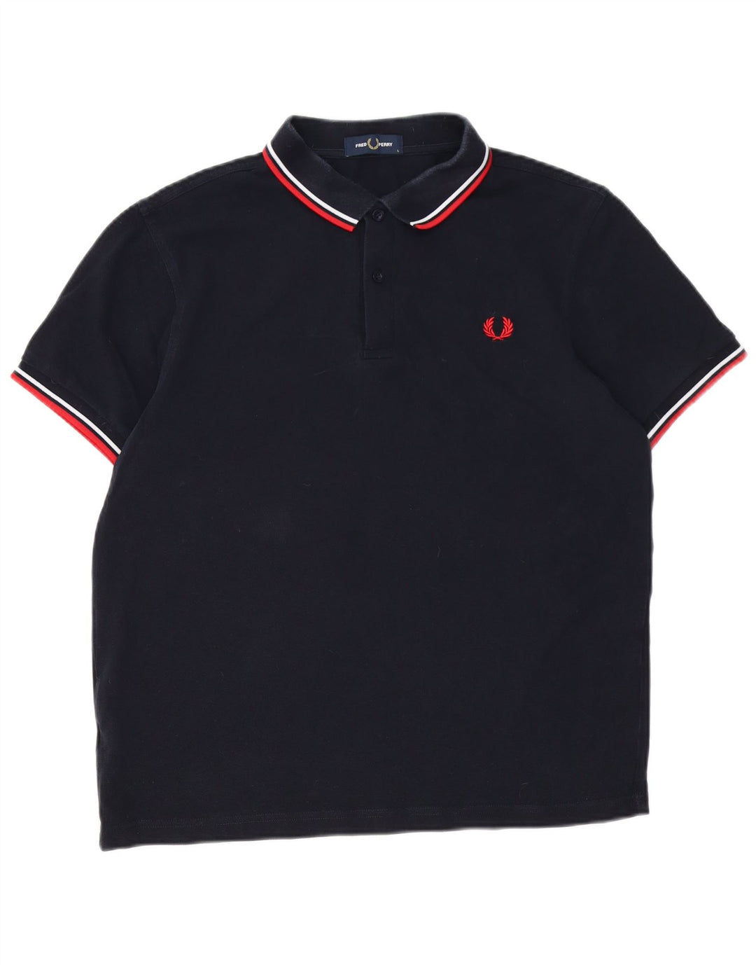 Fred Perry Polo Homme Grand Bleu Marine Coton