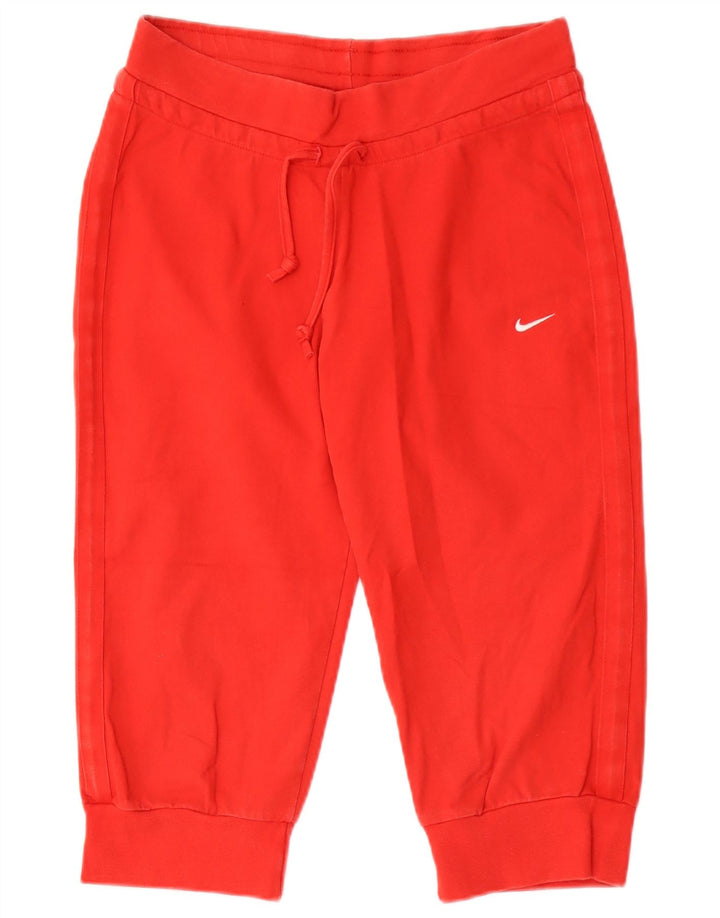 Nike Bermuda de sport pour femme UK 12 en coton rouge moyen