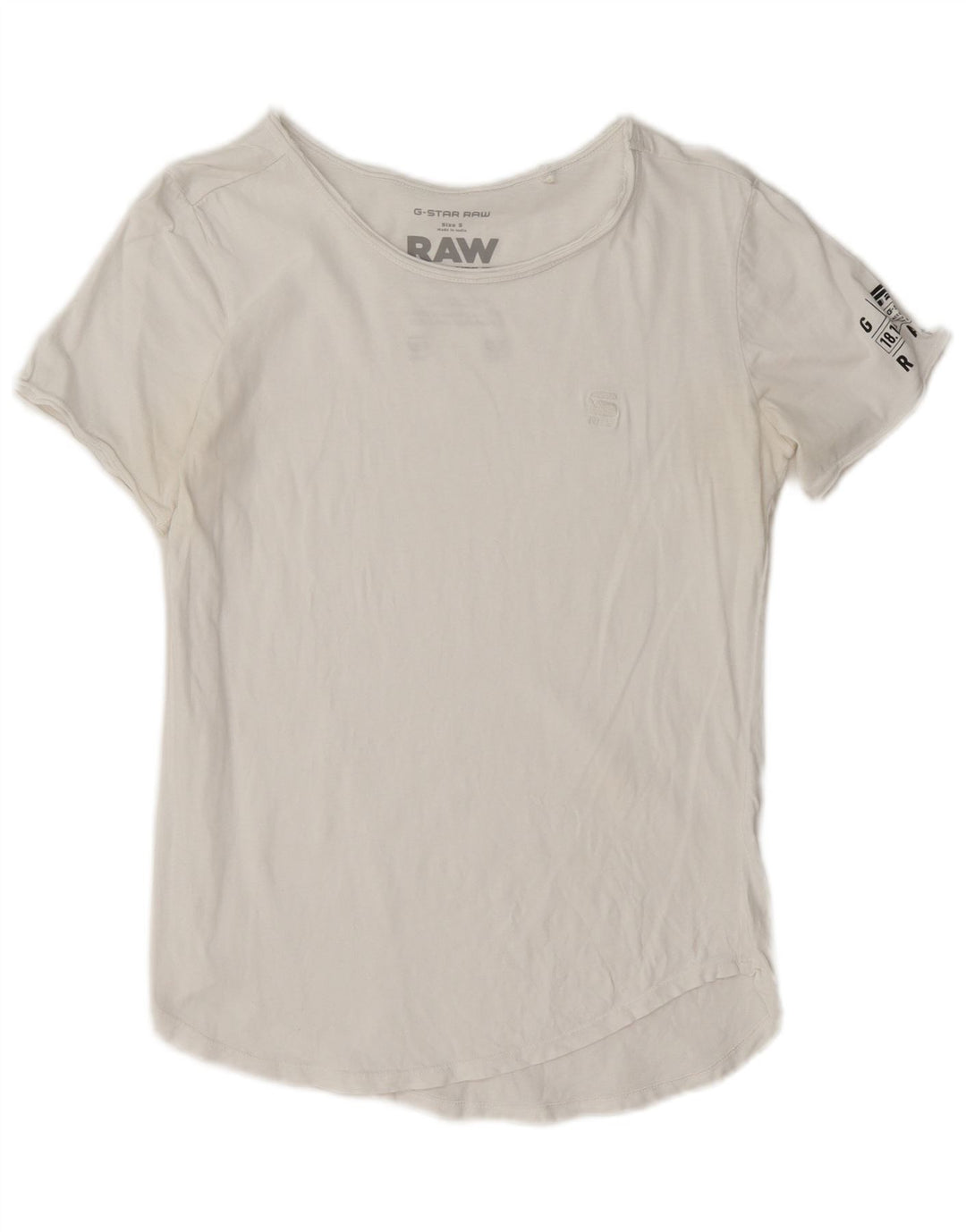 G-Star T-Shirt Graphique Homme Petit Blanc