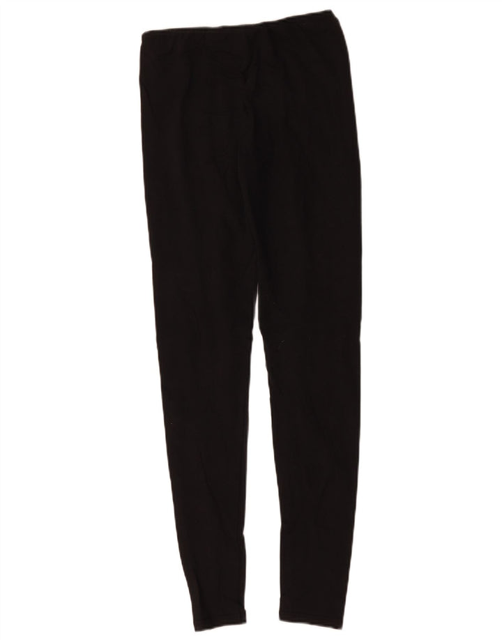 Ellesse Leggings graphiques pour femme UK 8 Small Noir Coton