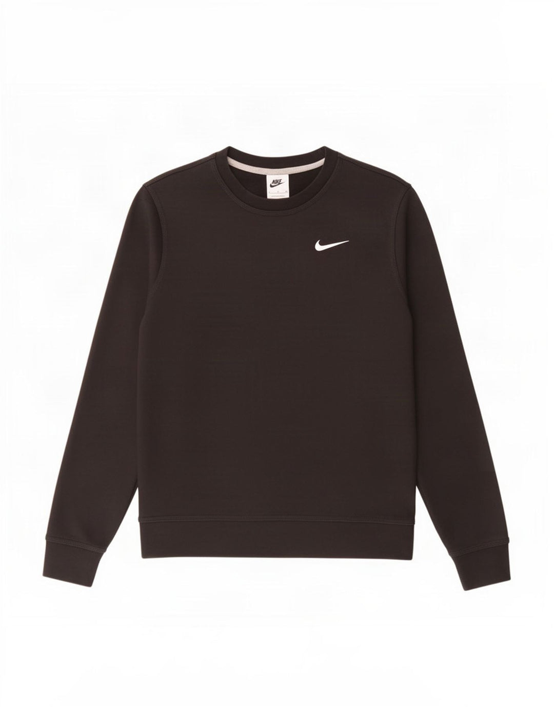 Nike Sweat-shirt pour homme en coton noir Taille S