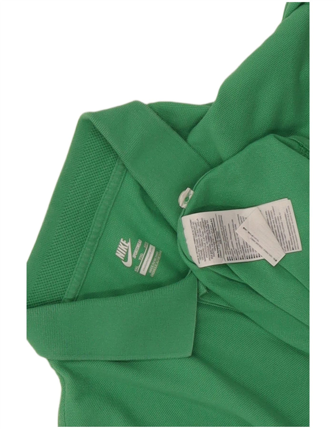 Nike Polo Homme 2XL Vert Coton