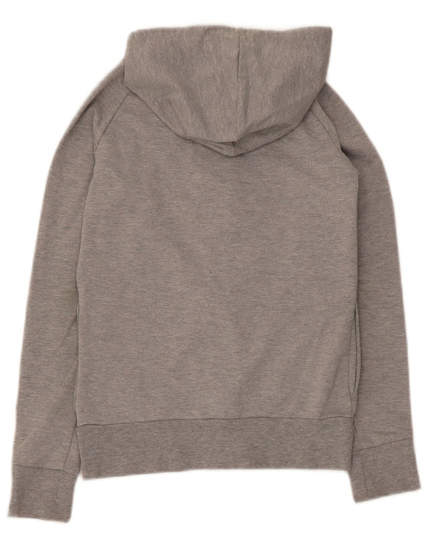 Kappa Pull à capuche zippé garçon 11-12 ans Gris Coton