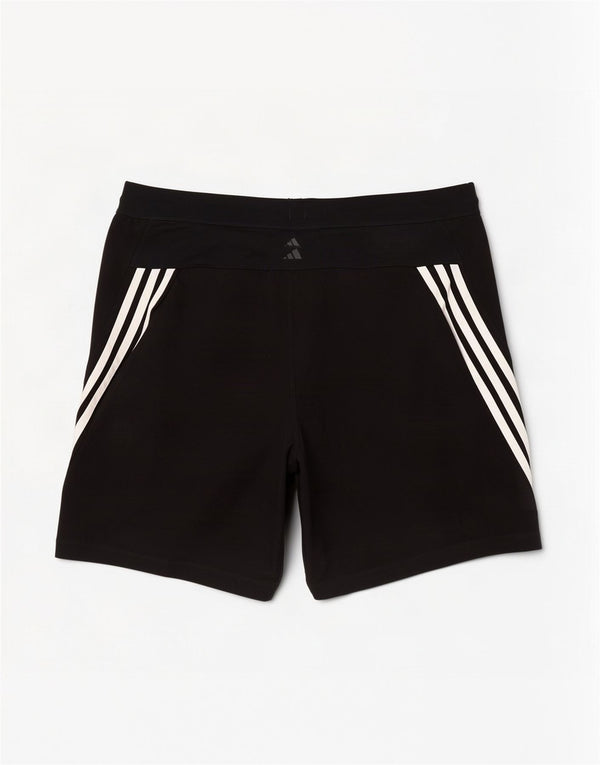 Adidas Short de sport Aeroready pour hommes, grand, noir, polyester