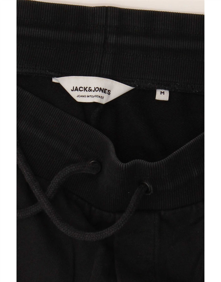 Jack & Jones Short de Sport Homme Noir Moyen Coton