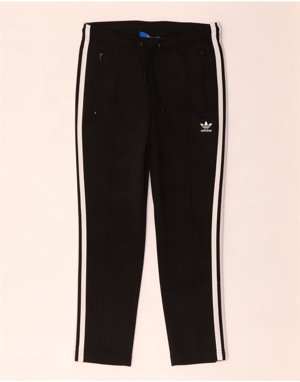 Adidas Pantalon de survêtement pour femme UK 10 Small Noir Polyester