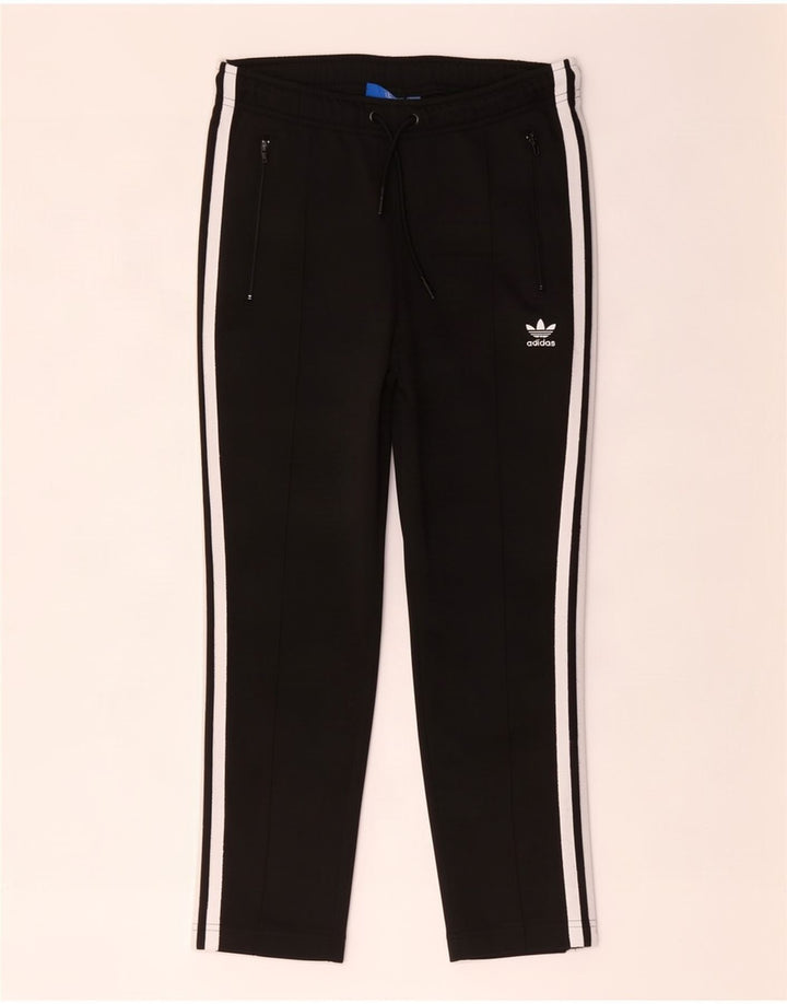 Adidas Pantalon de survêtement pour femme UK 10 Small Noir Polyester