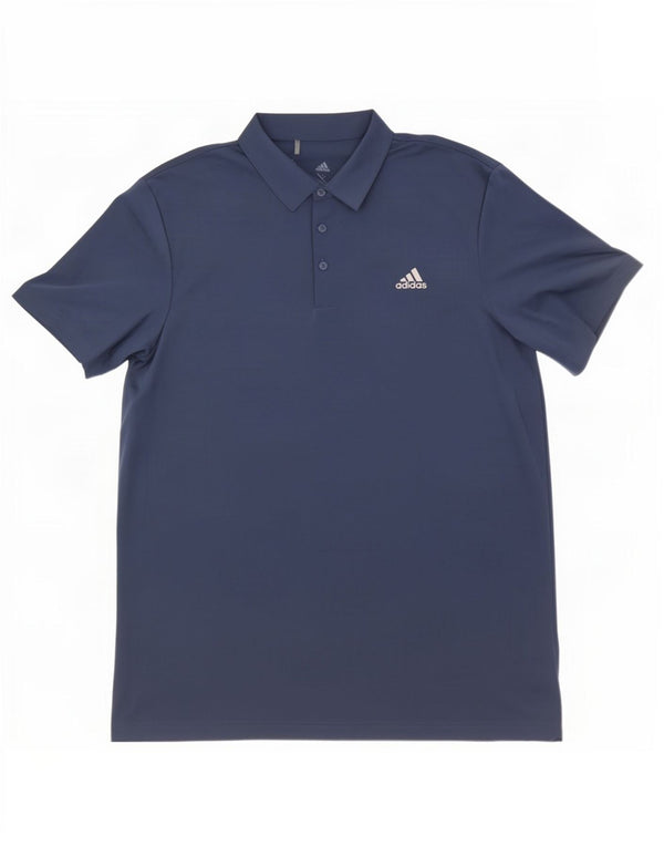 Adidas Polo Homme XL Bleu Marine Polyester