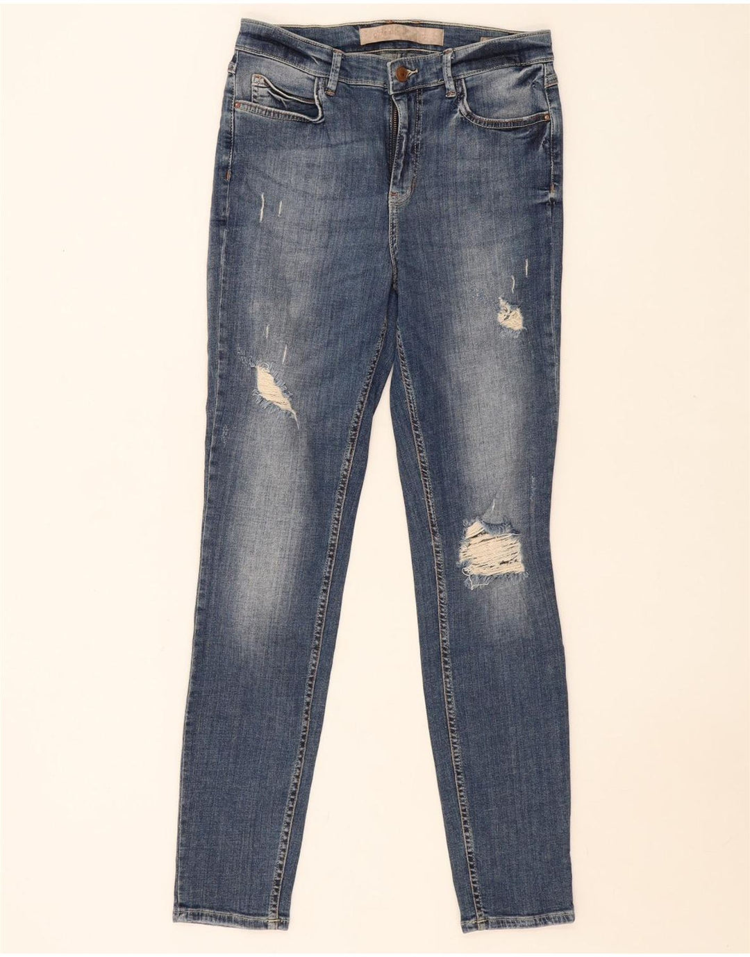 GUESS Jean skinny effet vieilli W30 L30 Bleu
