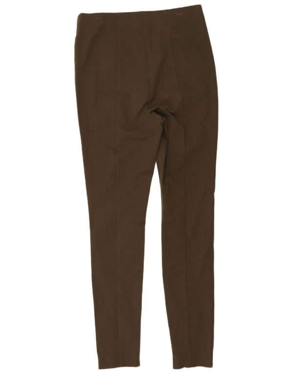 Marks & Spencer Pantalon décontracté skinny pour femme UK 12 Medium W30 L29 Kaki