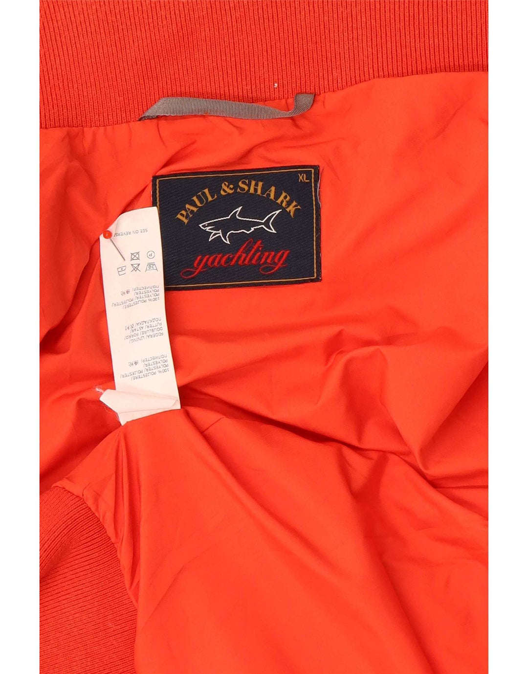 Paul & Shark Veste Bomber Yachting Homme UK 42 XL Rouge Polyester
