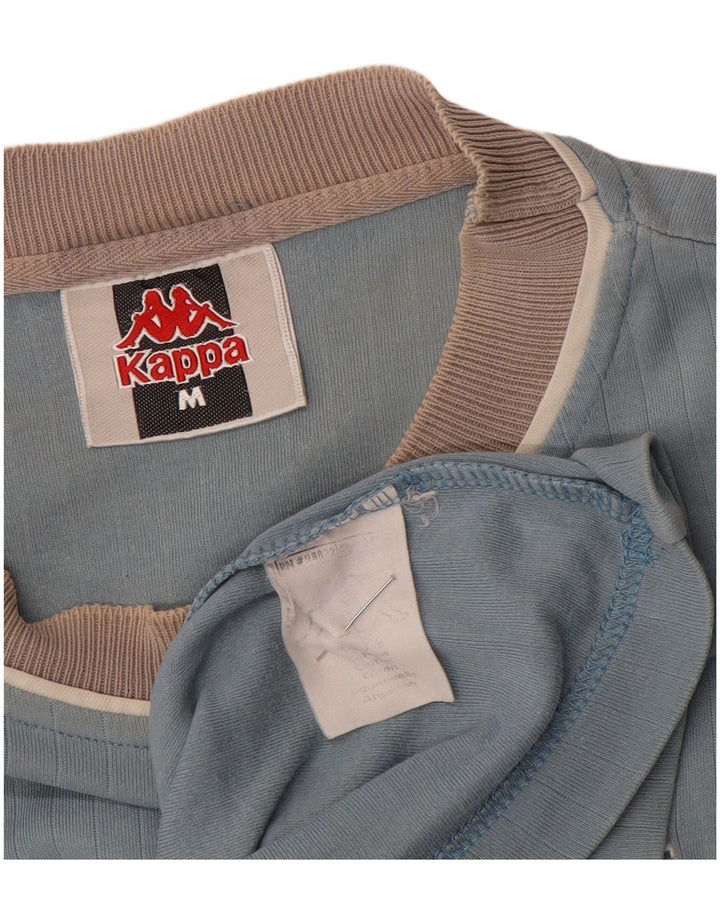 Kappa T-Shirt Homme Bleu Moyen Coton