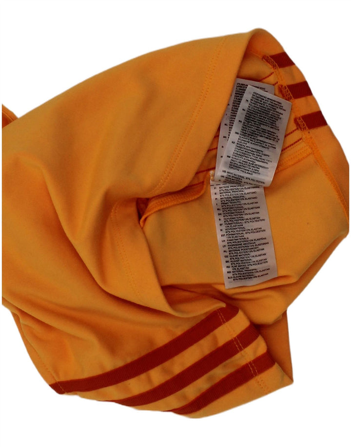 Adidas Soutien-gorge de sport pour femme UK 14 Orange moyen Polyester