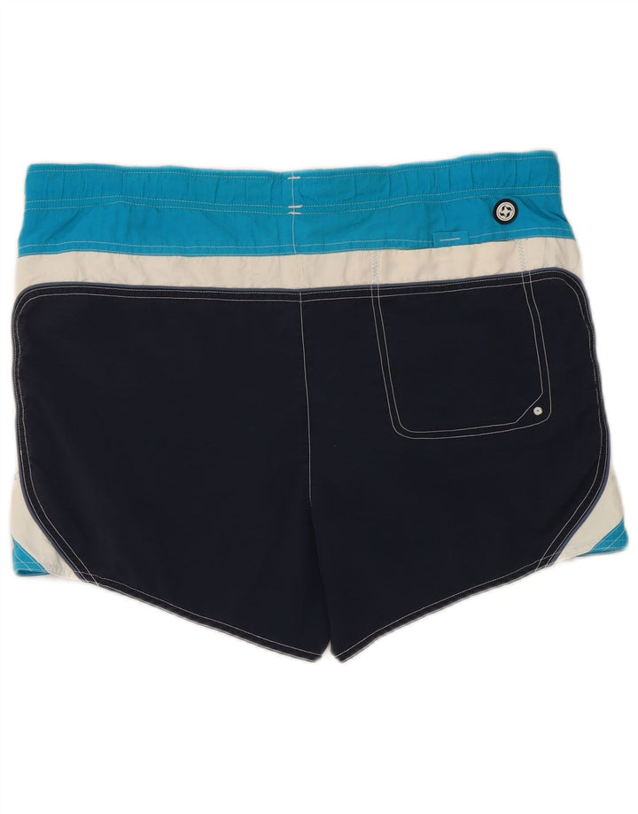 Colmar Short de Bain Femme IT 48 XL Bleu Colorblock Polyamide