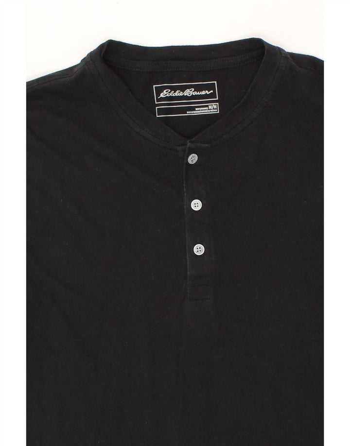 EDDIE BAUER Mens T-Shirt Top Medium Black Cotton Vintage Eddie Bauer and Second-Hand Eddie Bauer from Messina Hembry 