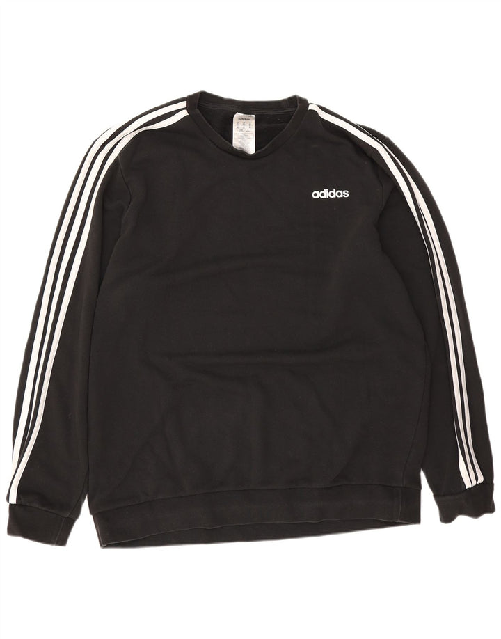 Adidas Homme Sweat Jumper XL Noir Coton