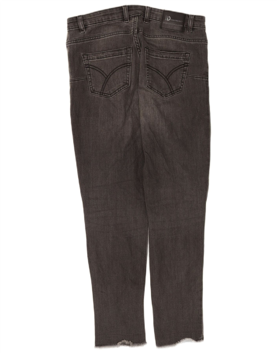Dack's Jean skinny court pour femme IT 46 Large W30 L26 Gris