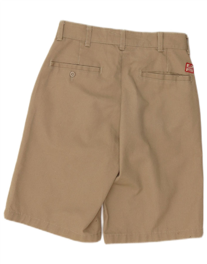 Vans Short chino rouge Kap W28 pour homme, petit polyester kaki