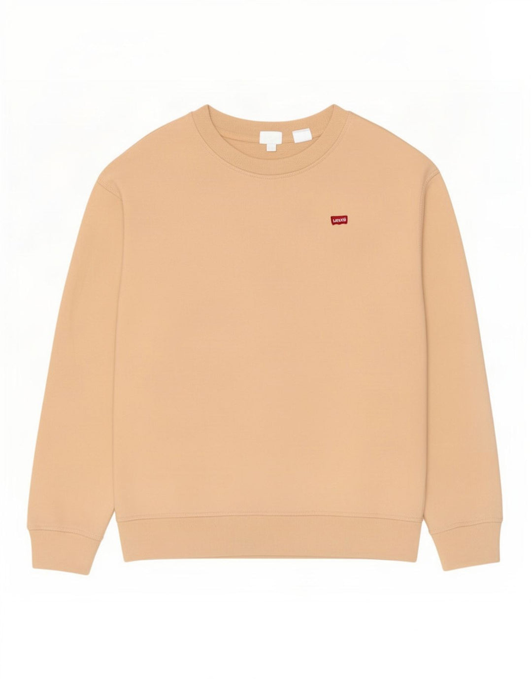 Levi's Sweat Oversize Femme UK 10 Petit Beige Coton