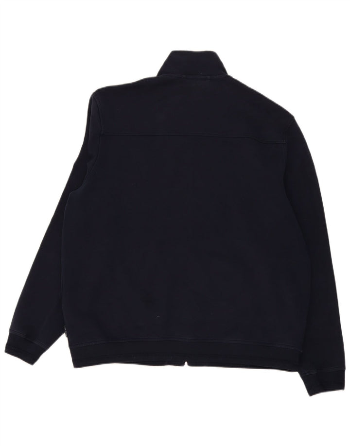 Ted Baker Veste de survêtement pour homme Taille 7 3XL Bleu marine Coton