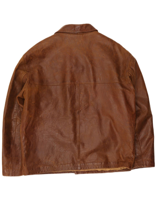 Bello Boys Veste en cuir pour homme UK 42 XL Marron