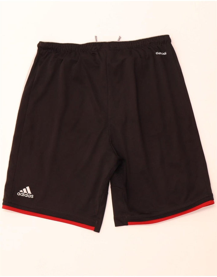 ADIDAS Short de sport Deutscher Fussball Bund pour hommes, petit, noir