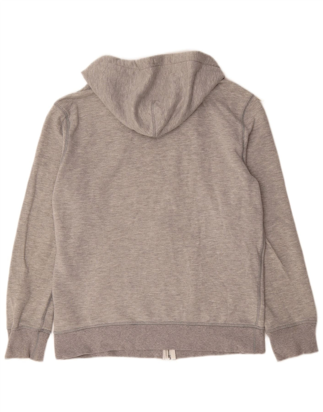 Converse Sweat à Capuche Zippé Homme Gris Moyen Coton