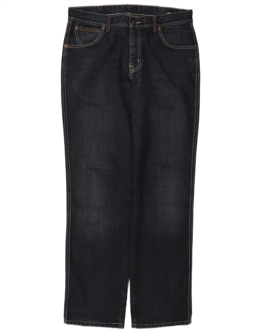 Wrangler Jean Droit Texas Homme W35 L32 Bleu Marine Coton