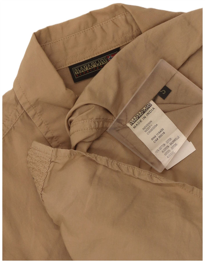 Napapijri Chemise Homme Small Beige Coton
