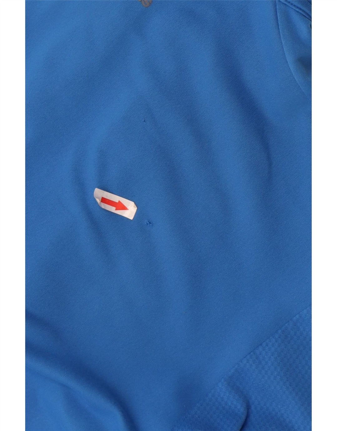 Adidas Homme Climalite Zip Neck Pull Survêtement Haut Bleu Moyen Polyester