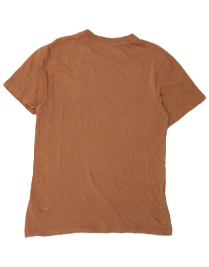 Nike T-shirt pour homme en coton marron Taille S
