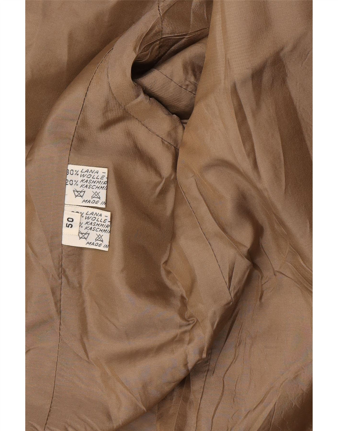 Herno Donna Veste blazer à 2 boutons pour femme IT 50 XL en laine pied-de-poule marron
