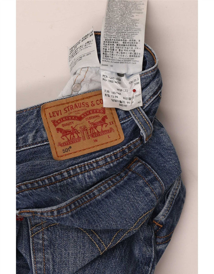 Levi's Jean Droit Femme W29 L32 Bleu Coton