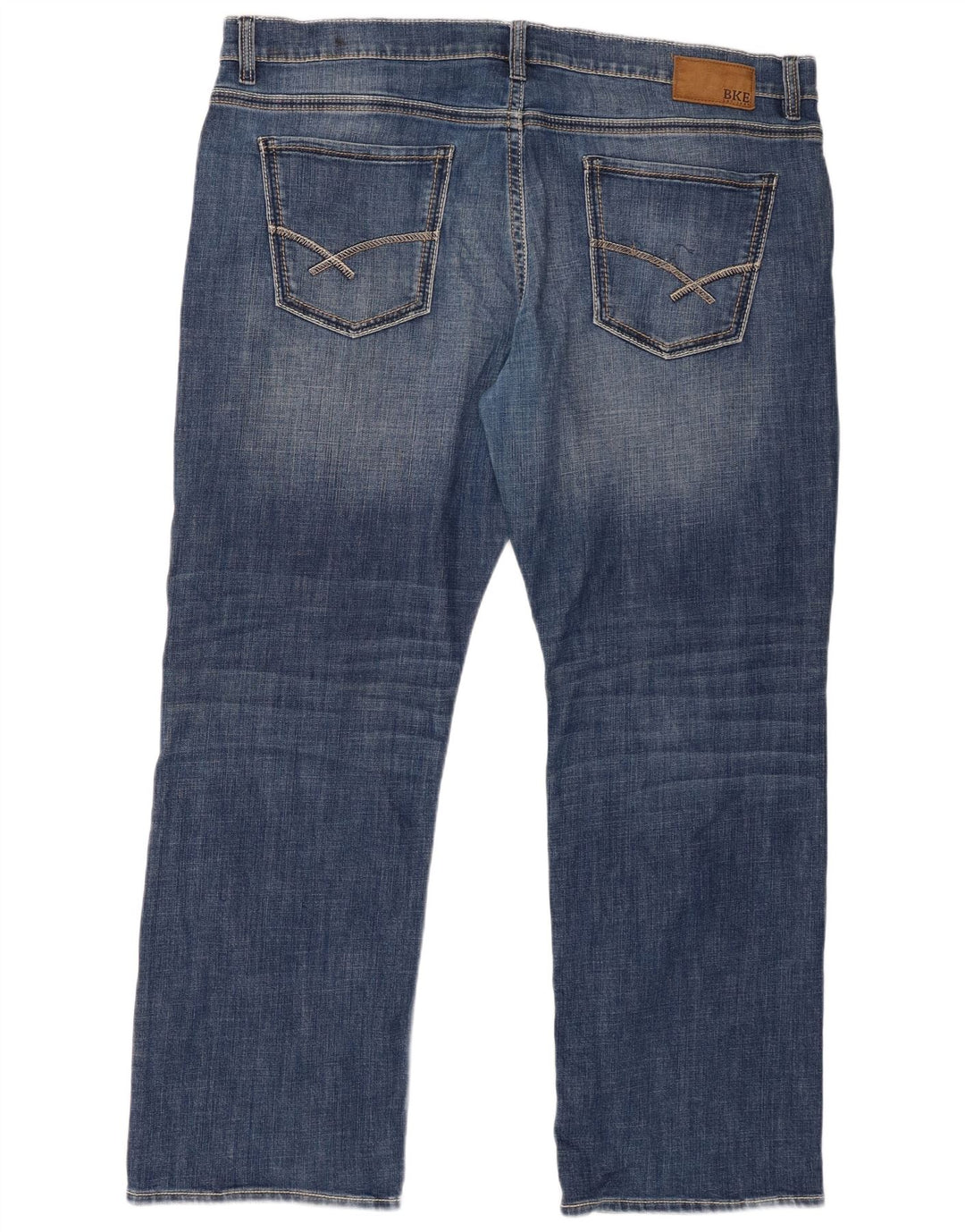 BKE Jean droit Seth homme W42 L32 bleu coton