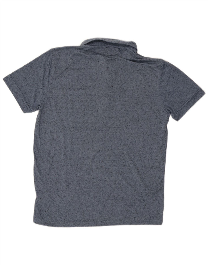 Marlboro Classics Polo Homme Grand Bleu Moucheté Polyester