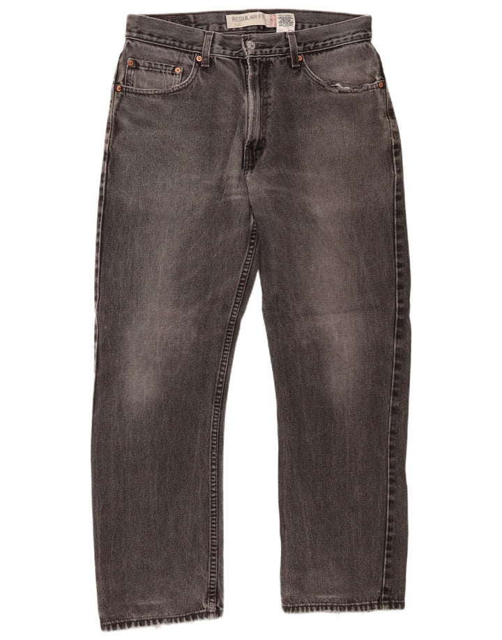 Levi's Jean Droit 505 Regular Fit Homme W33 L30 Gris Coton