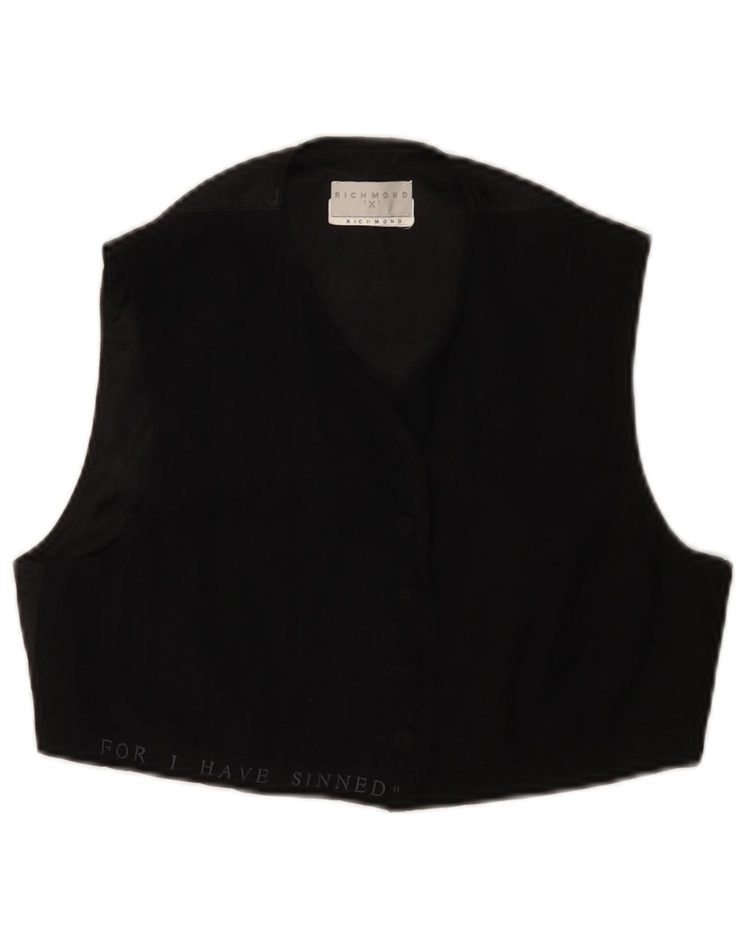 Richmond Gilet court pour femme UK 44 Noir moyen