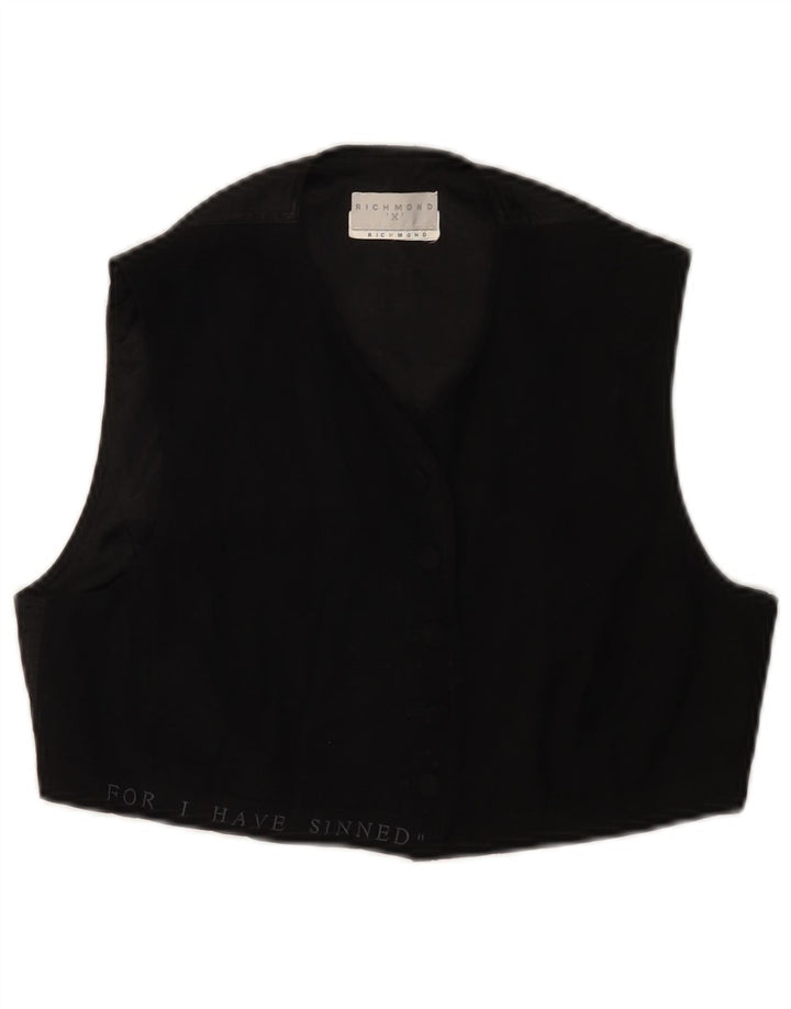 Richmond Gilet court pour femme UK 44 Noir moyen