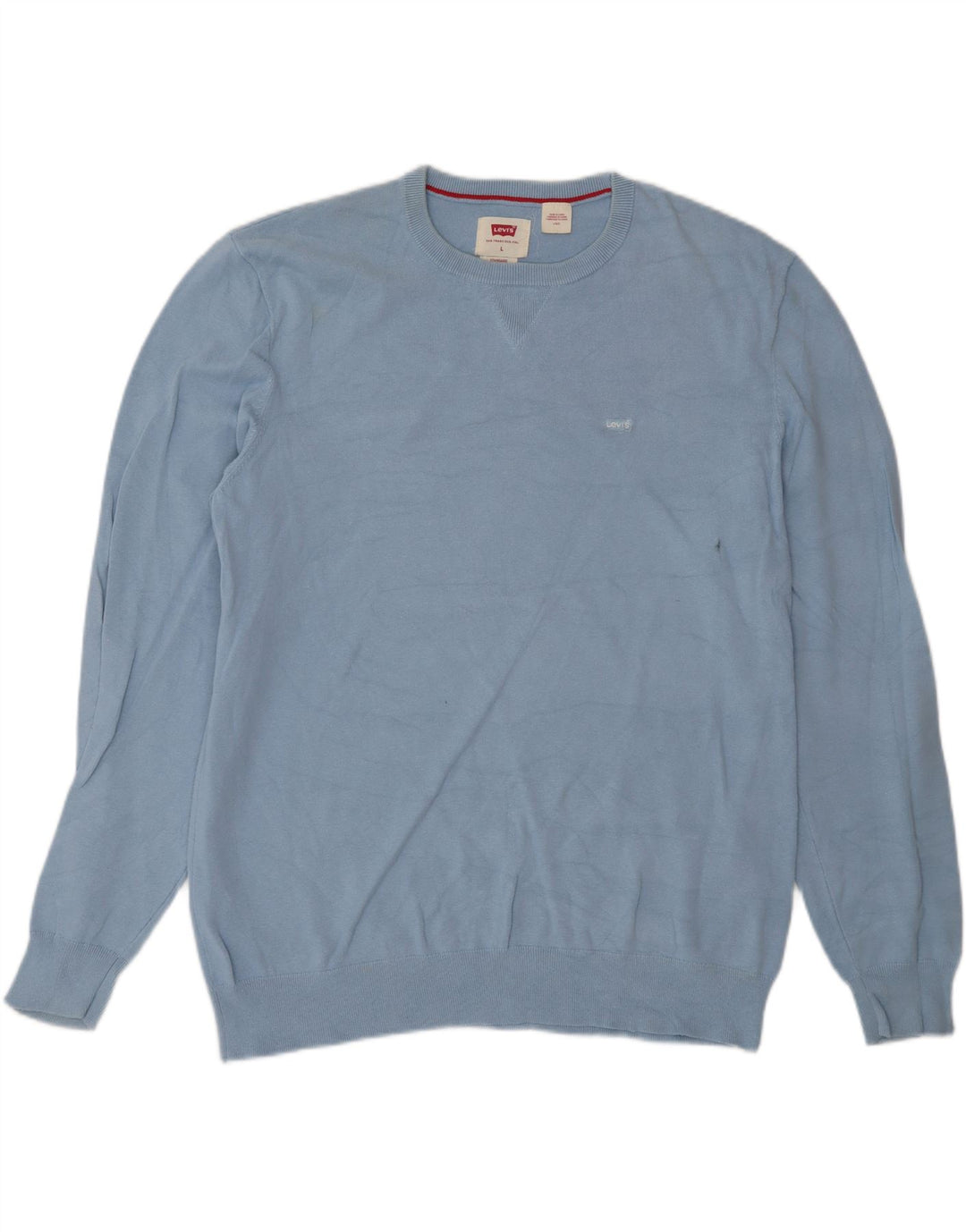 Levi's Pull Col Ras-du-Cou Homme Bleu Large Coton