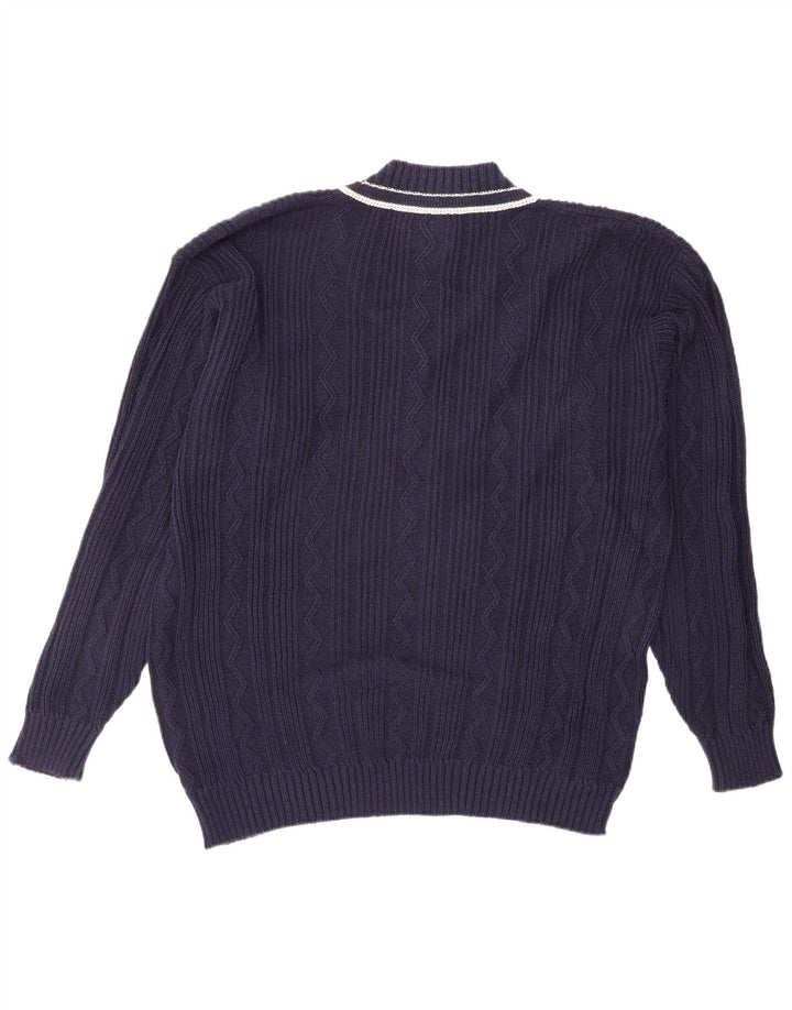 LEVI'S Pull Col V Homme XL Bleu Marine