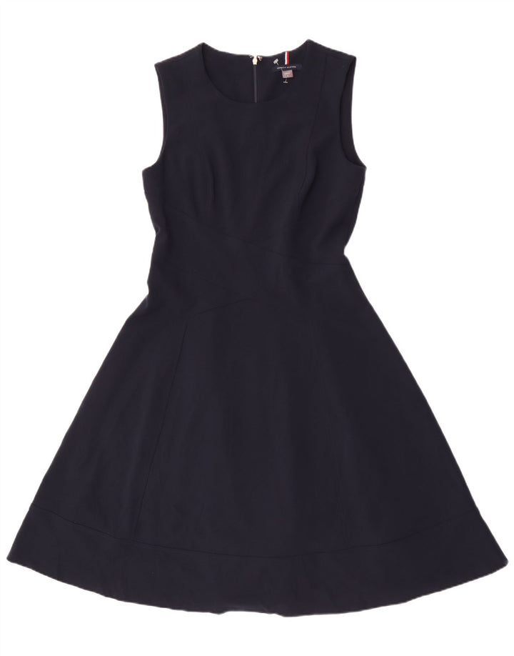 Tommy Hilfiger Robe trapèze sans manches pour femme US 8 Bleu marine moyen