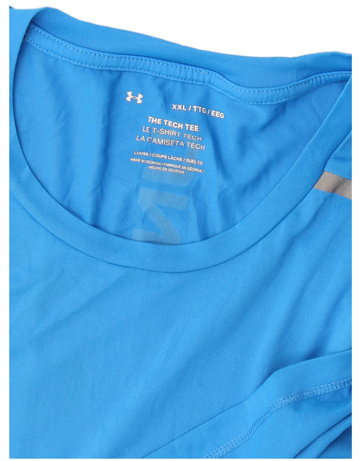 Under Armour T-Shirt Homme Haut 2XL Bleu