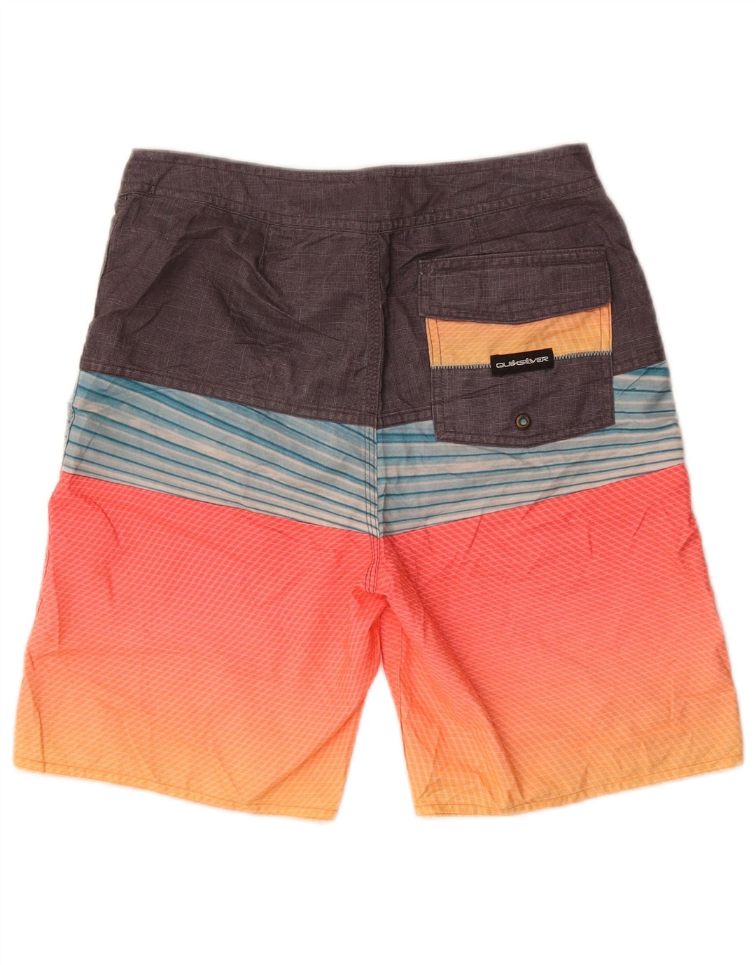 Quiksilver Short de Bain Garçon 13-14 ans Multicolore Colourblock