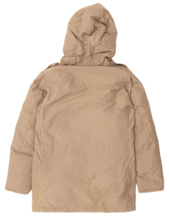 Woolrich Veste matelassée à capuche pour garçon 9-10 ans Gris Nylon